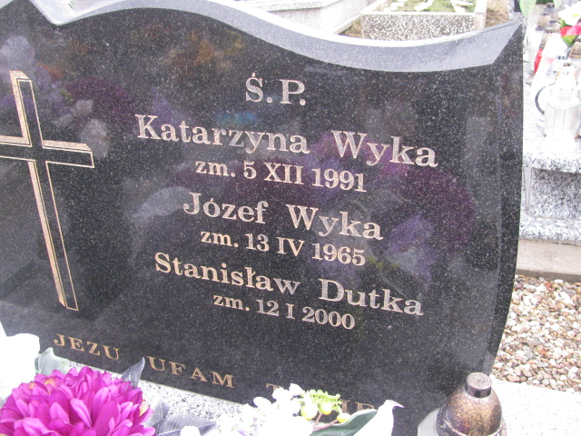 Katarzyna Wyka Łętownia - Grobonet - Wyszukiwarka osób pochowanych