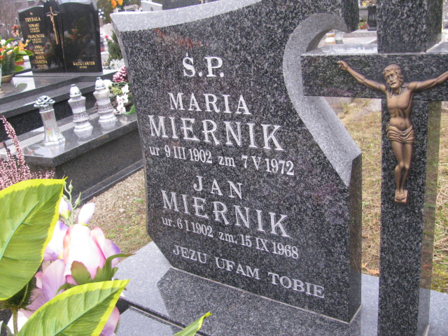 Grób Jan Miernik