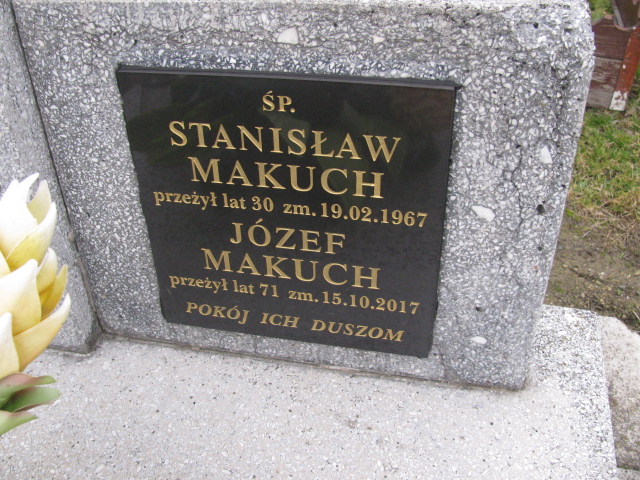 Stanisław Makuch Łętownia - Grobonet - Wyszukiwarka osób pochowanych